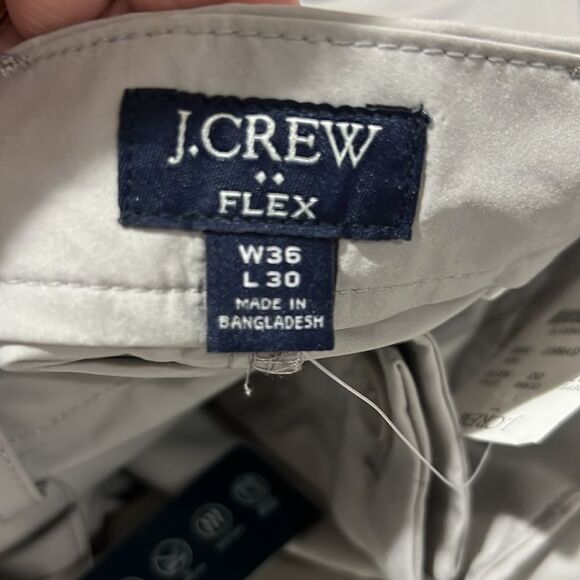J. Crew Factory AA712 Slim-fit tech chino pant in Scarborough Grey NWT - Picture 8 of 11